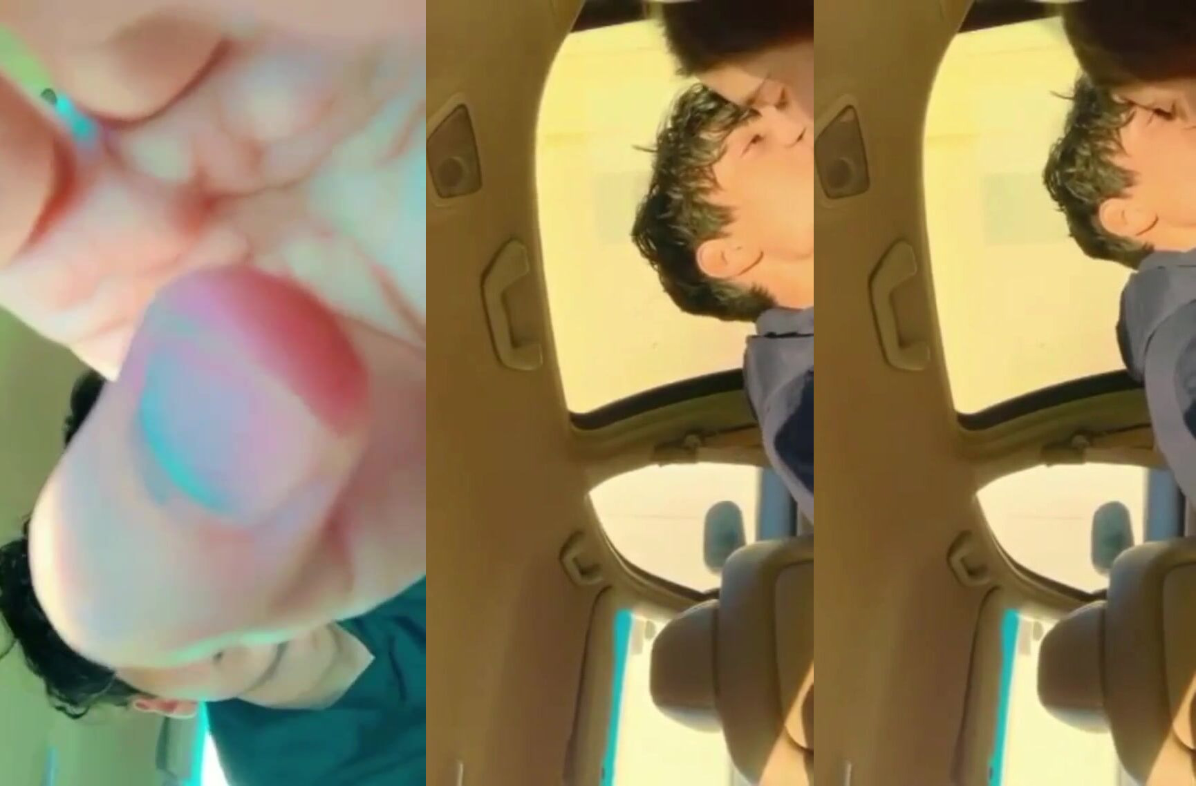20 years old Haryanvi lovers hot lip lock kissing in car