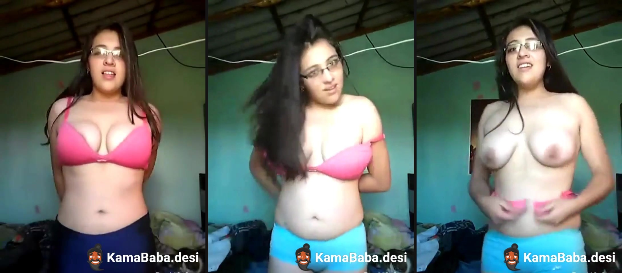 A Christian Kerala girl strips nude on camera
