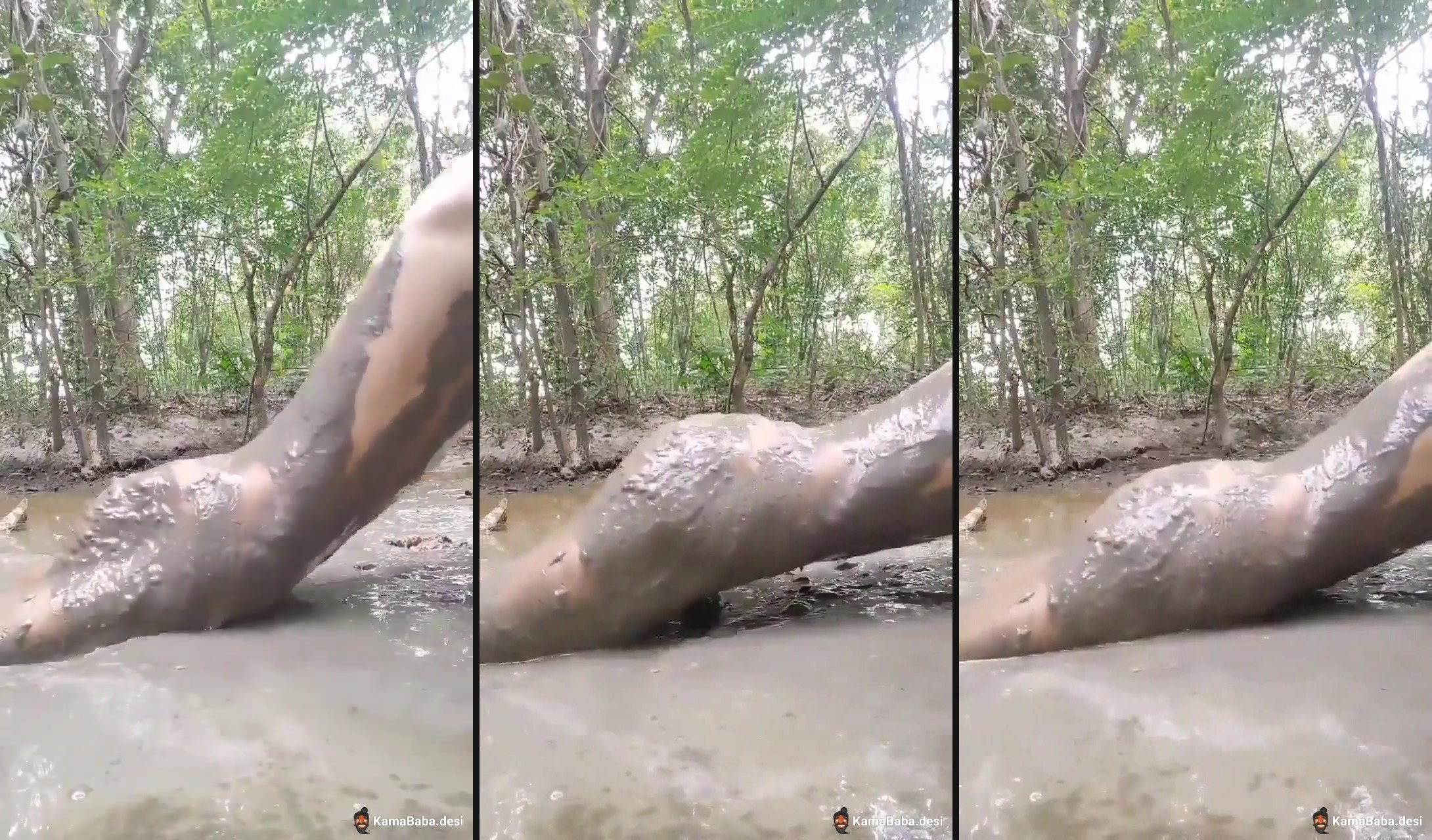 A lonely sex addict guy fucking in the mud in xxx video
