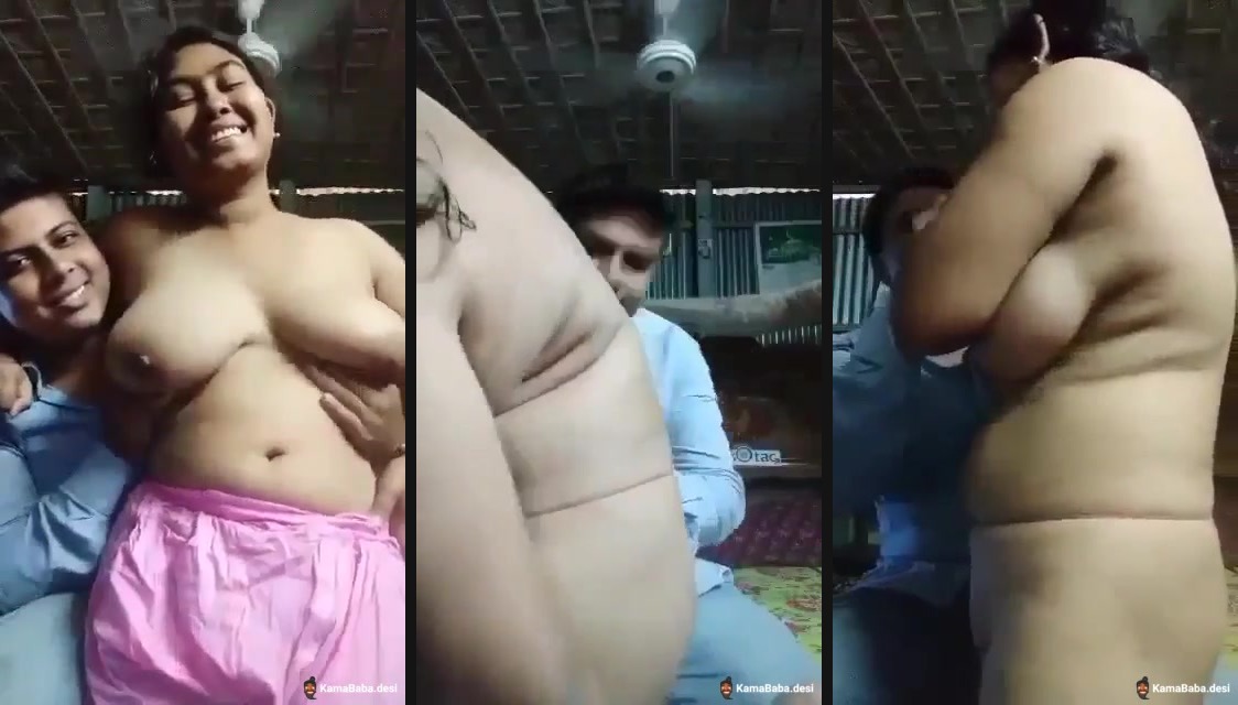 A pervert fucks his busty college GF in an Indian xxx