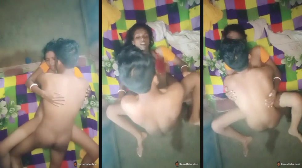 A village guy digs his Bhabhi's cunt in desi porn