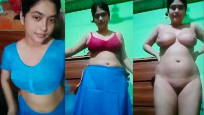 Beautiful girl shows her big-boobs and ass in an X video mms