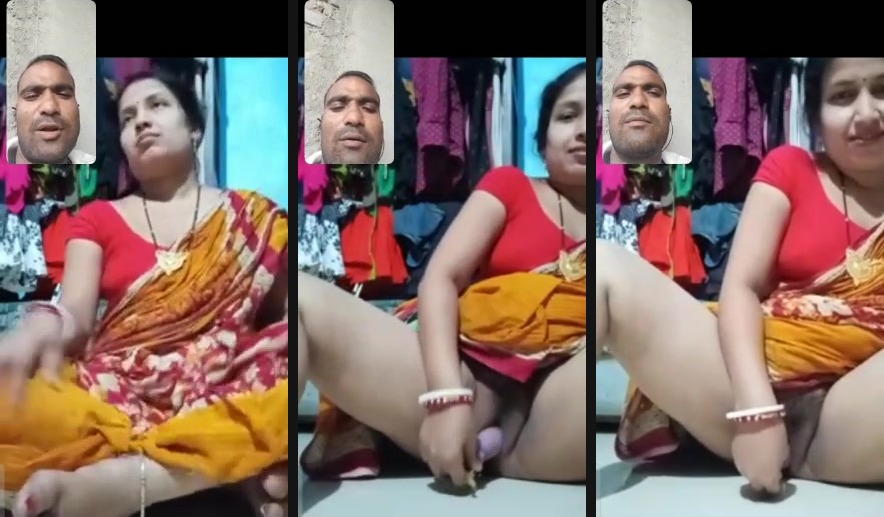 Bhabhi enjoys a video call sex with her perverted Devar - Full HD Video