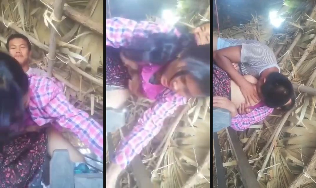 Bharatpur guy fucks his wife in the doggy style in Nepali sex