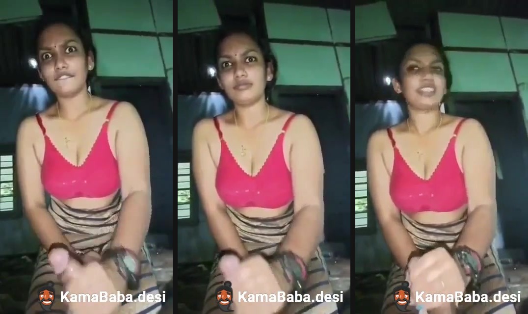 Big boob South Indian lady gives a handjob - SL Leaked