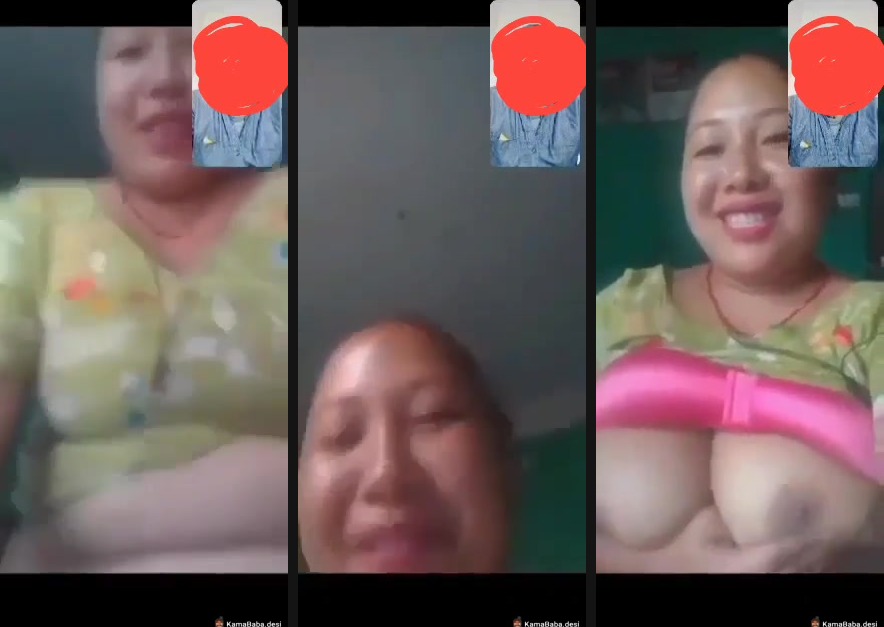 Big boob milf shows her body on video call in Nepali porn - HD Video