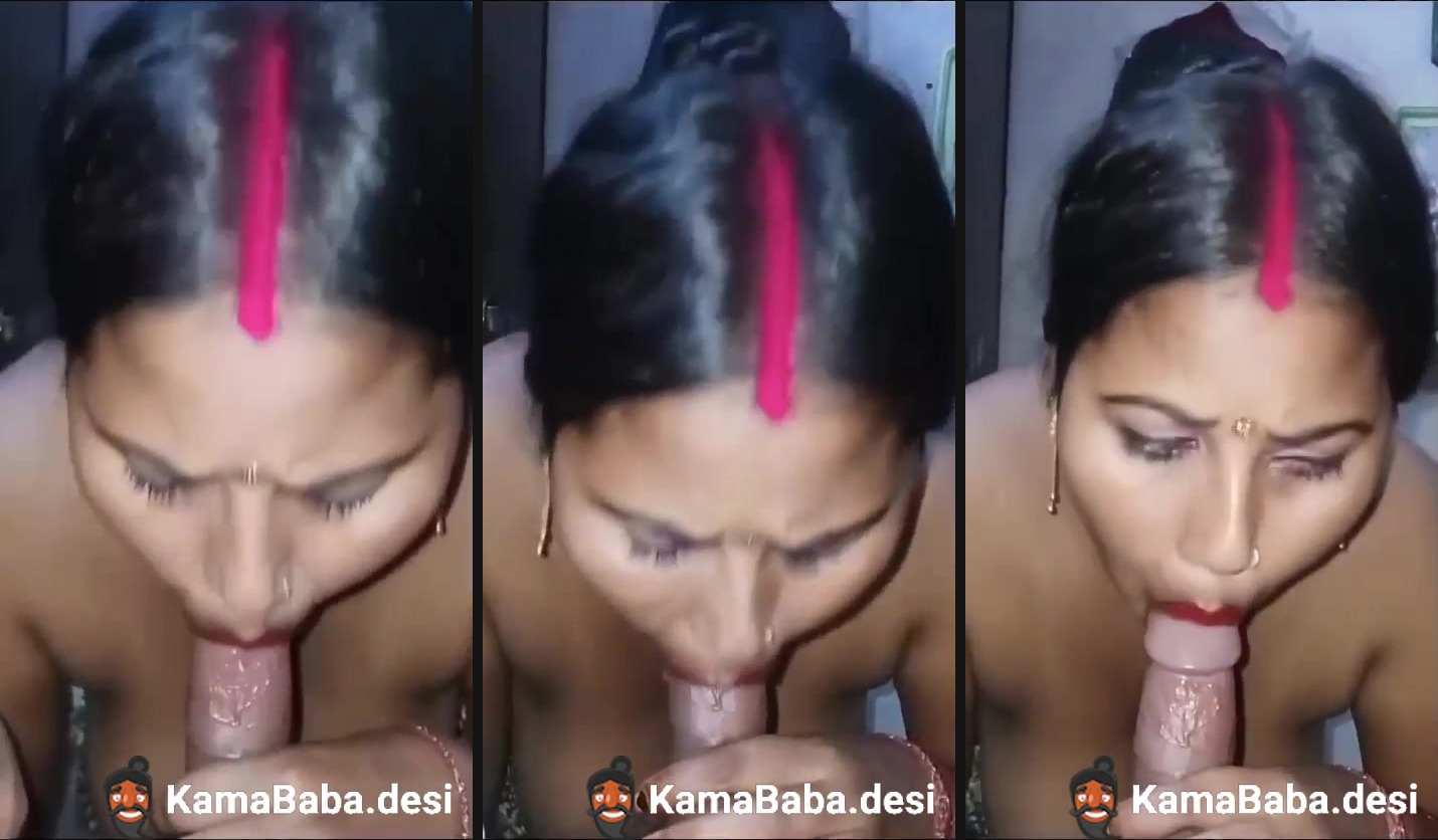 Bihari Bhabhi's desi blowjob to her big dick Devar - Full HD Video