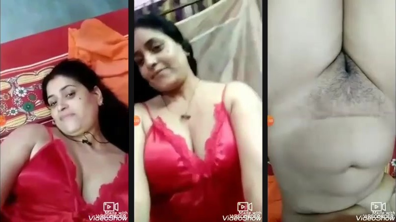 Booby bhabhi stripping off red night gown | Watch Booby bhabhi stripping off red night gown video. A matured figure Indian bhahbi in red night gown is stripping off her clothes with some teasing moves is in here.