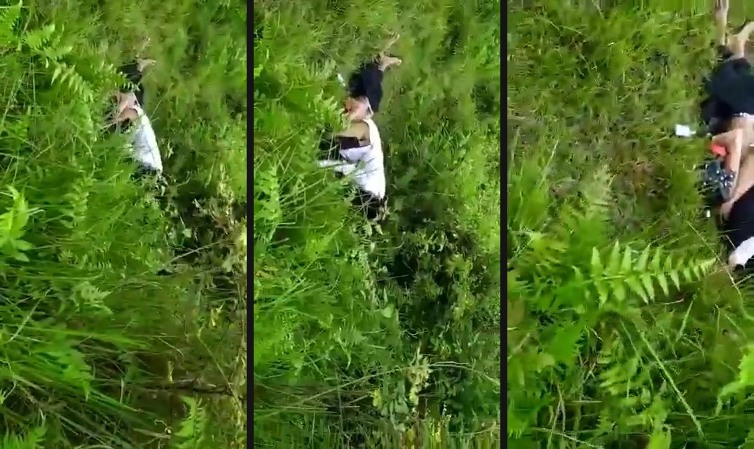 Catches a college couple fucking in an Indian outdoor sex