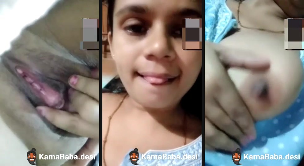 Cheating wife fingers her pussy during video call with lover - XXX Clip