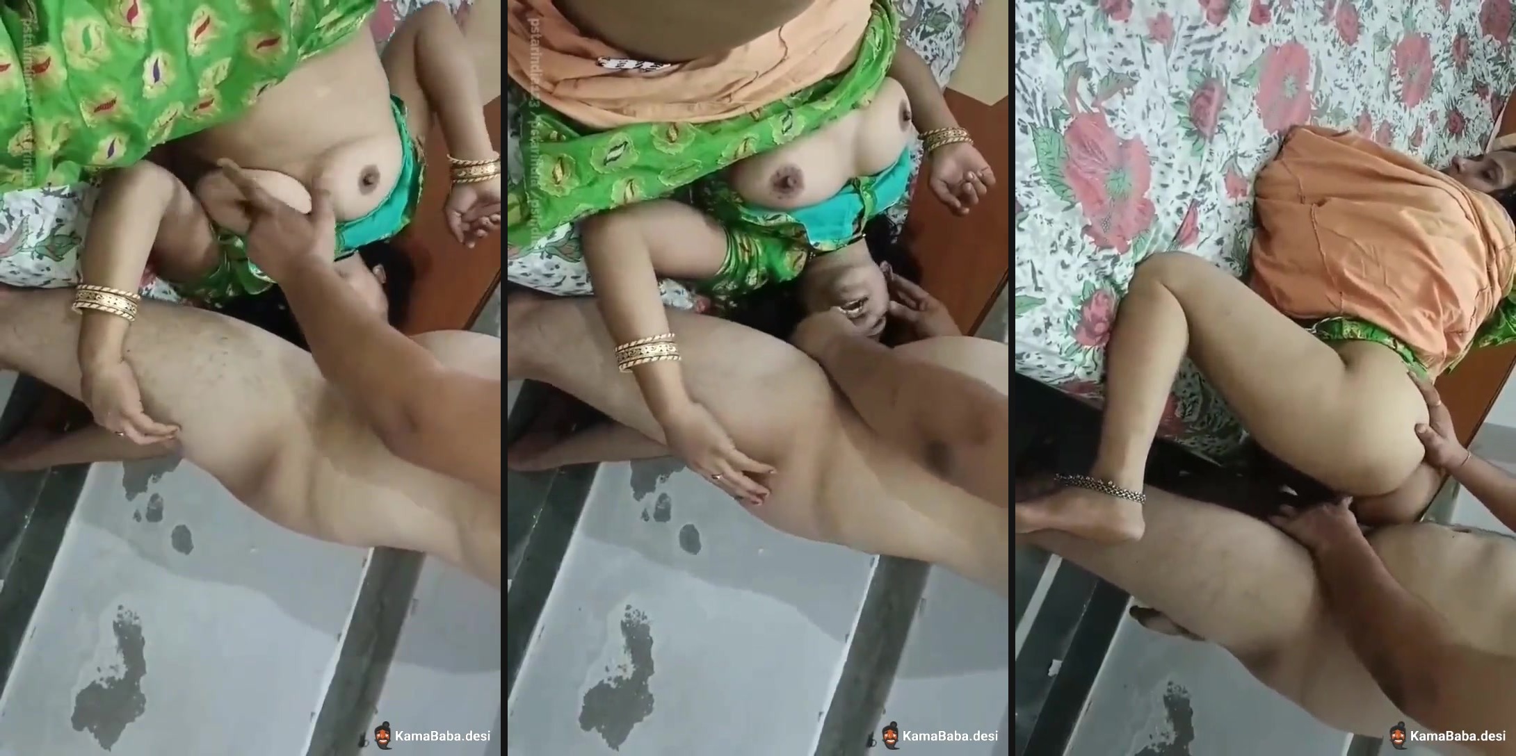 Chennai lady fucks in the doggy style in Telugu sex video