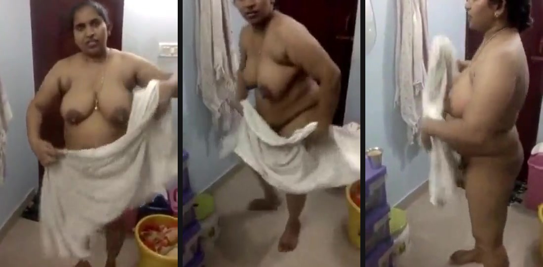 Coimbatore MILF StayAtHome nudes | Coimbatore MILF StayAtHome nudes shared online by her secret lover. The guy used his mobile camera to film this sexy desi MILF who came out of bathroom fully nude and towel herself dry. - Watch Free
