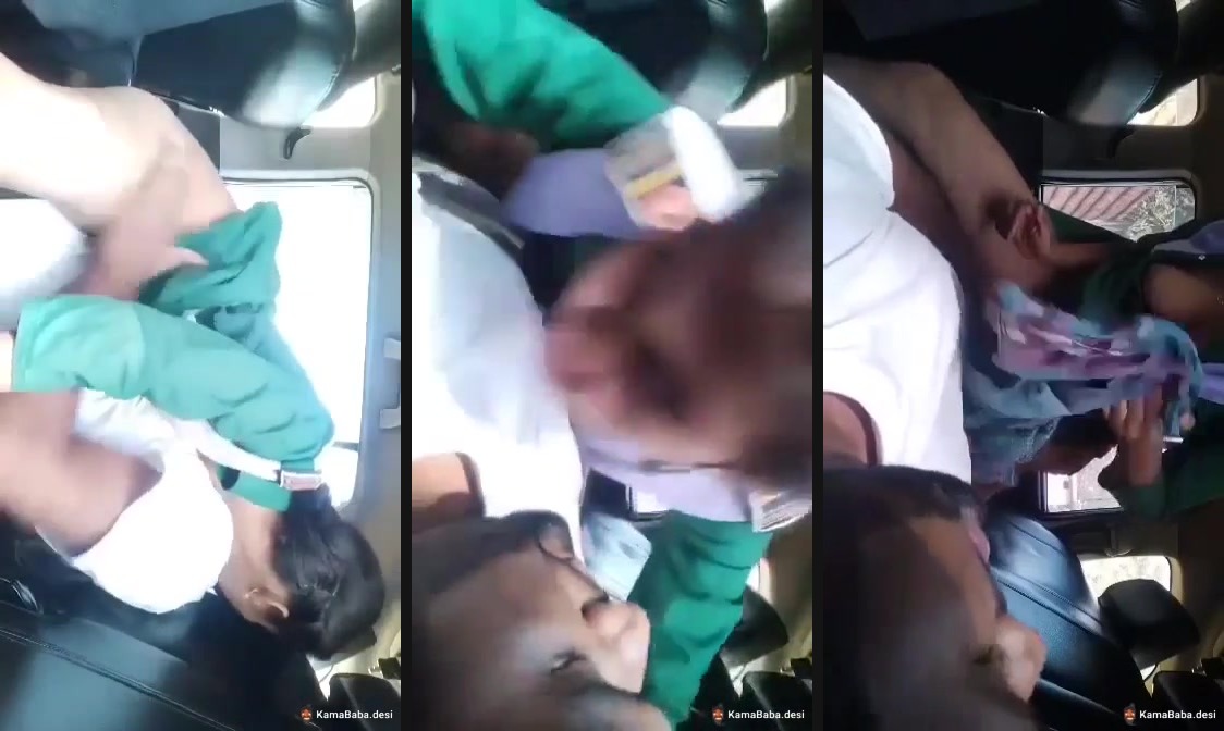 College girl's Bangladeshi chuda chudi in a car