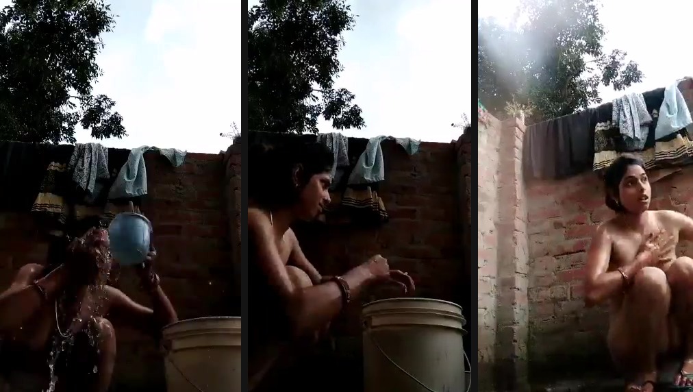 Dehati bathing selfie challenge | Enjoy Dehati bathing selfie challenge video in KamaMela.com sex tube. A lovely erotic solo show of a village beauty giving a hot show of her sexy bathing session.