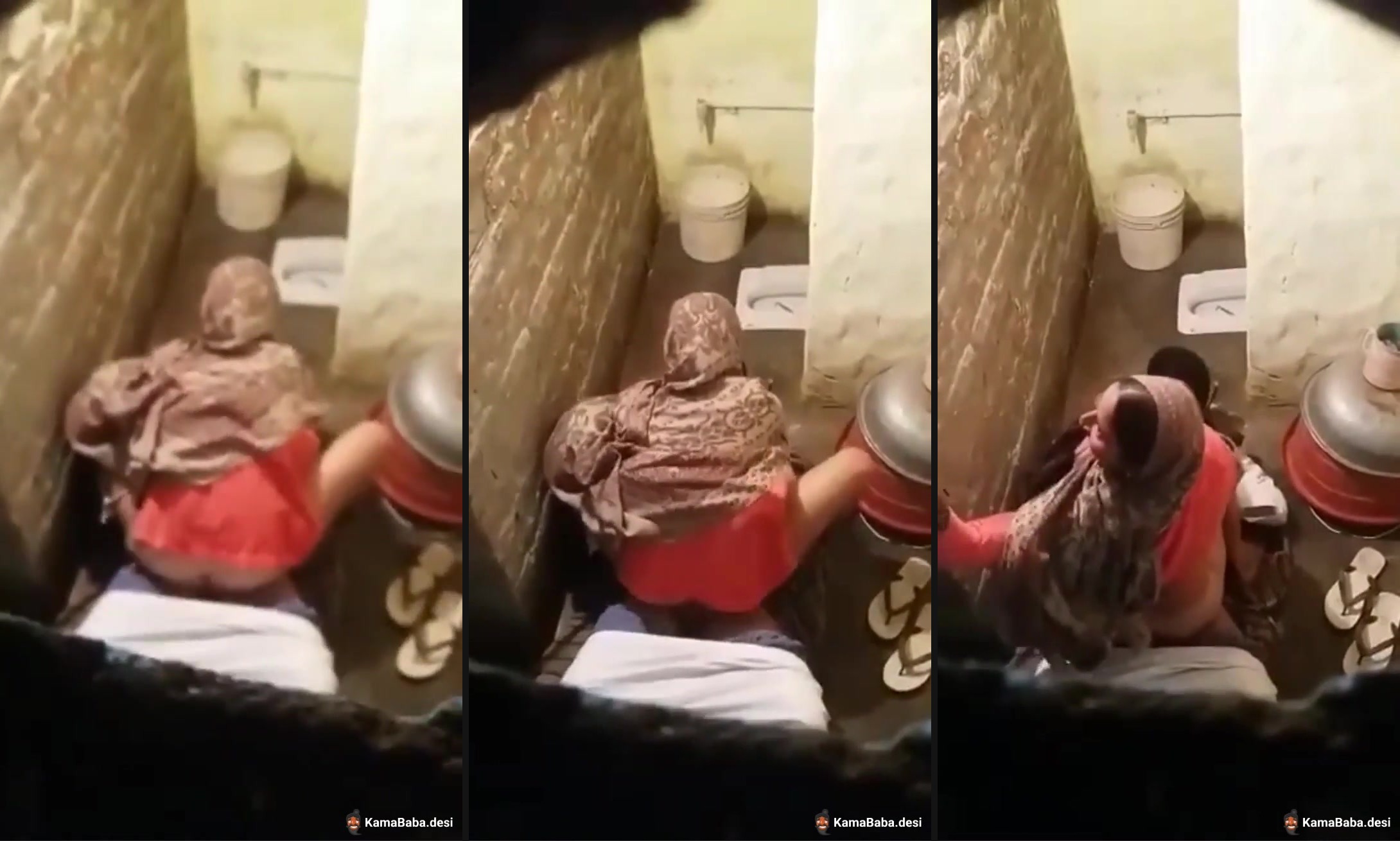 Desi Punjabi couple fucks in the public bathroom