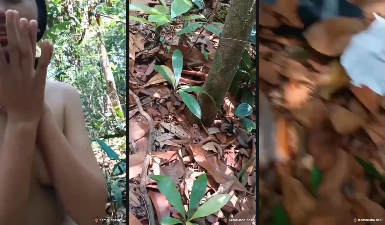 Desi college girl fucks outdoors in the viral sex MMS