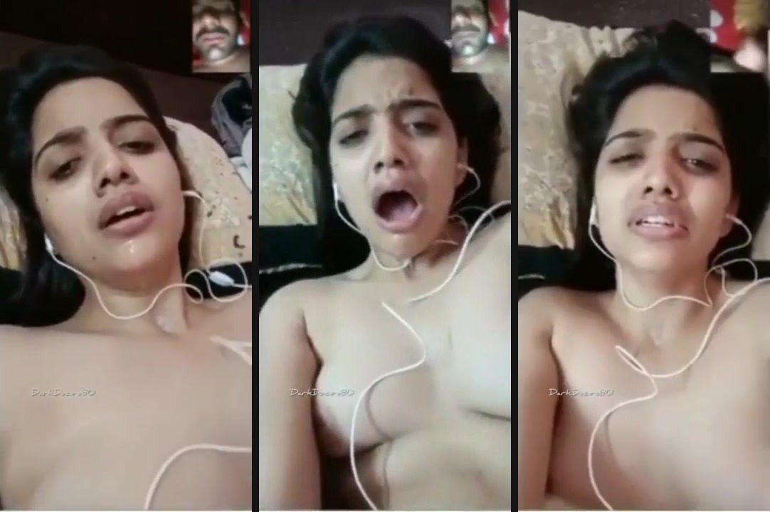 Desi porn of a naked Chennai girl masturbating on a video call