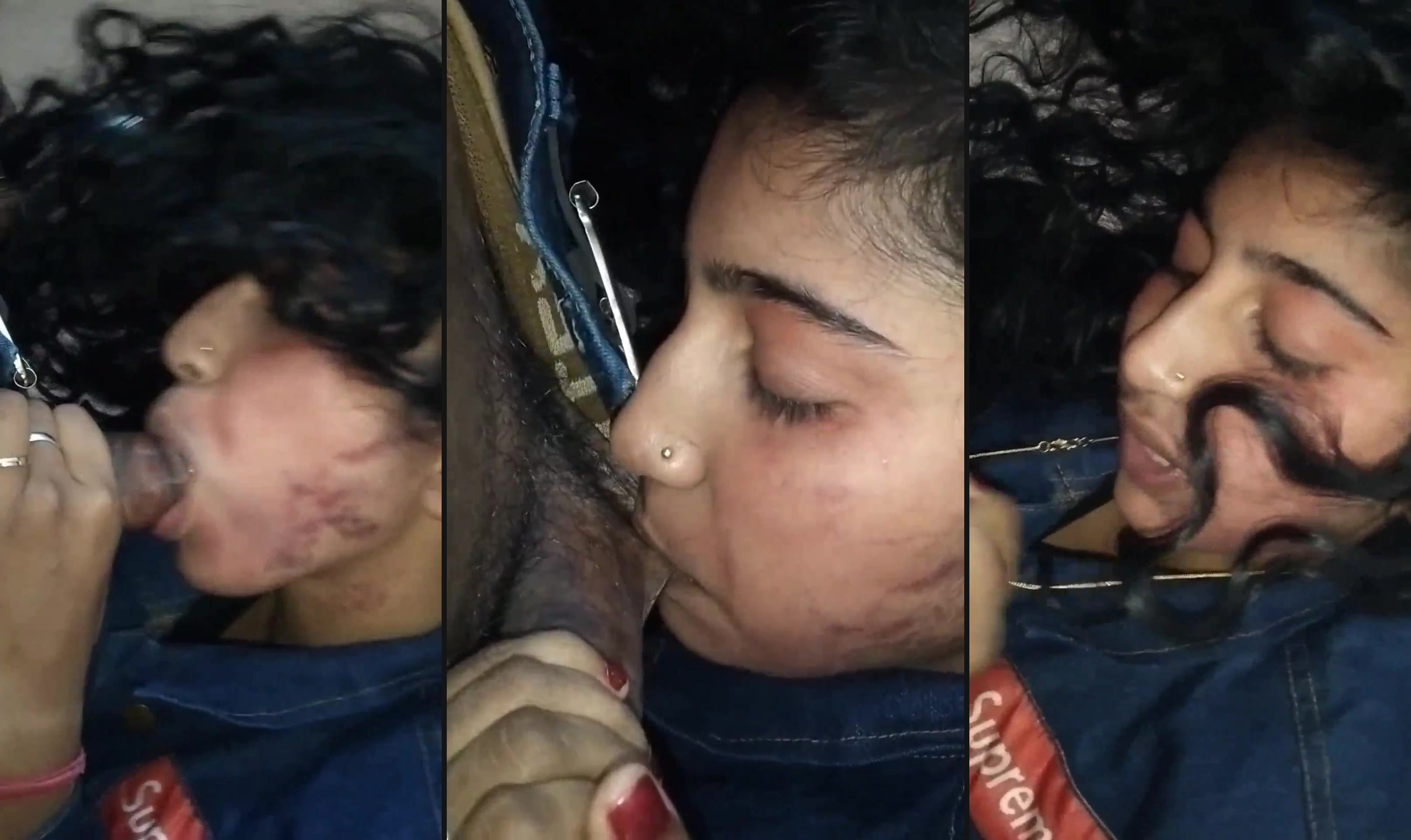 Desi randi sucking cock of broker MMS porn | Watch broker MMS porn video in kamababa. A hot sexy desi randi is doing her work on her broker guy to satisfy him.