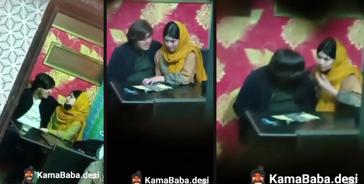 Girl fucks secretly in a restaurant in Pakistani xxx MMS - Sex Video