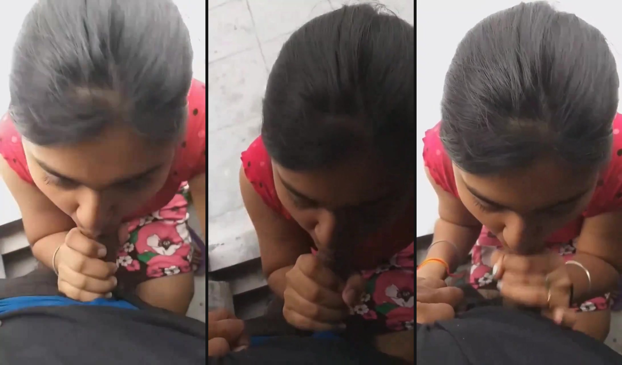 Young girl gives her first Indian blowjob to her cousin - Sex Video