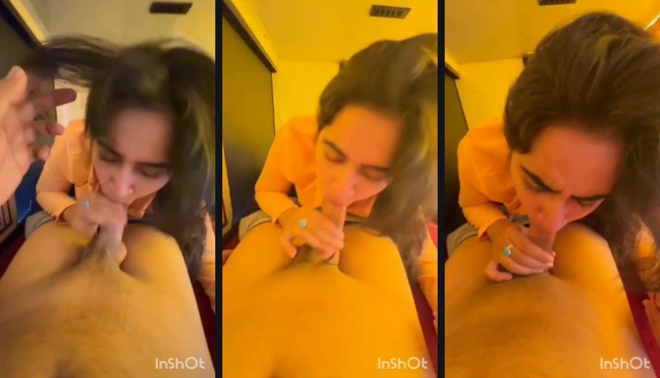 Girl sucks her lover's dick to record her blowjob MMS - Watch Sinhala Video