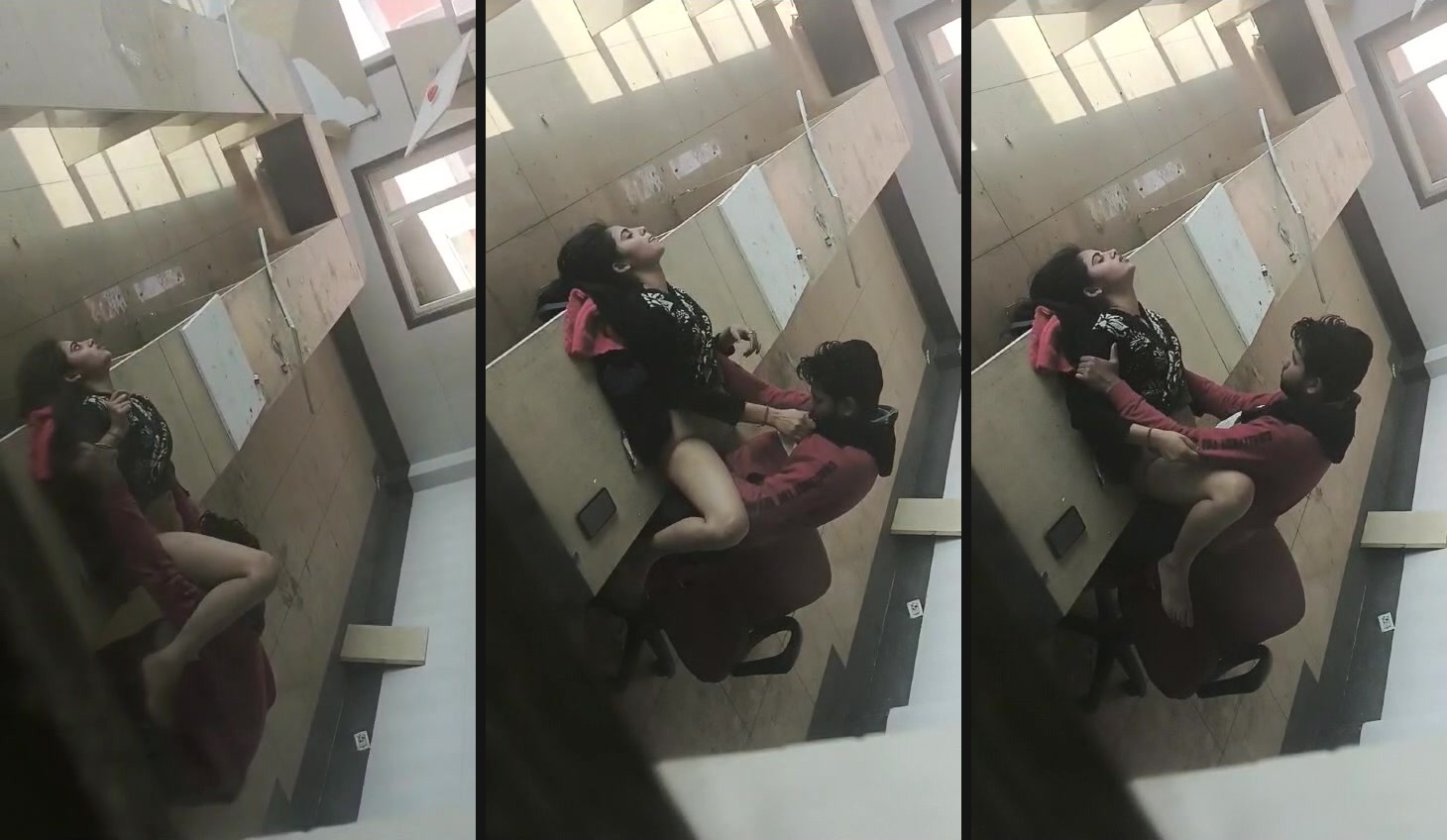 Guy records a college couple fucking in desi sex mms