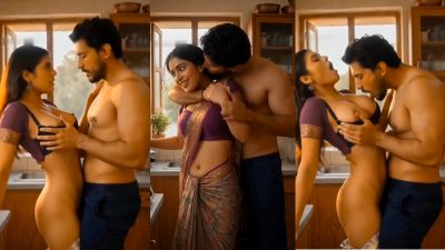 HD kitchen sex of a devar undressing and fucking his bhabhi - SL Leaked