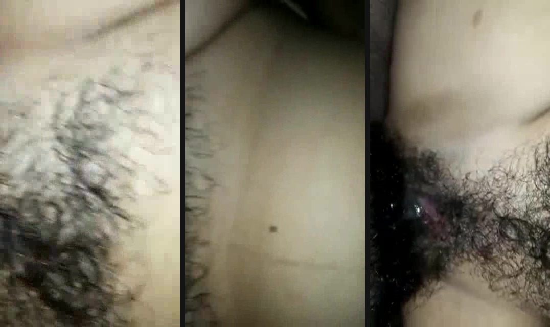 Hairy chut prostitute XXX | Hot Hairy chut prostitute XXX video is shared both in sinhalahub and KamaMela.com. It seems this randi is much shy that she uses her hands to hide her face while the guy fucks her and films the porn video.