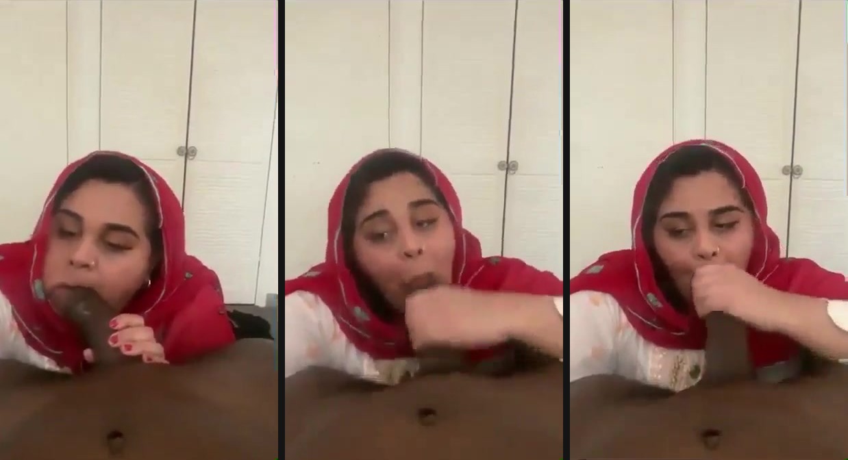 Hijabi lady's blowjob in Bangladeshi xvideo