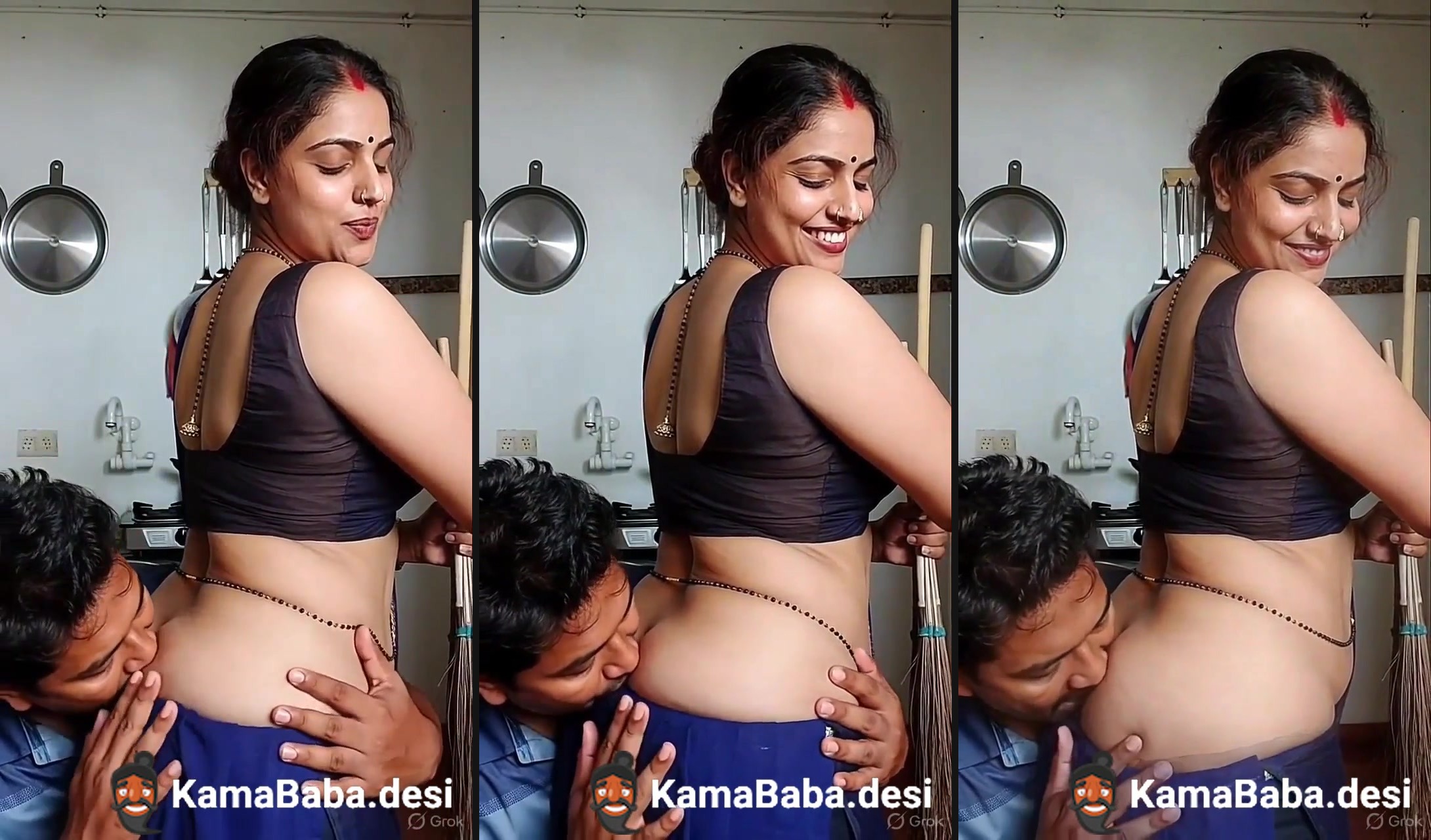 Horny Devar licks his hot Bhabhi's ass in AI sex MMS - Sinhala Clip Online