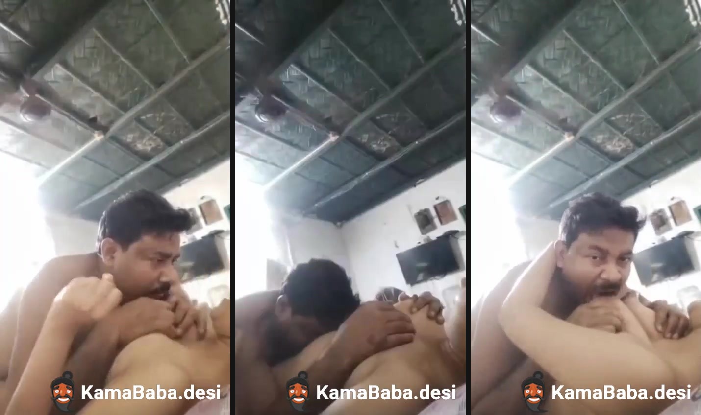 Horny Jija chews big boobs of Sali in a local bf video