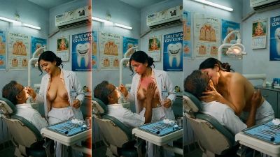 Hospital sex video of a dentist fucking for extra money - SL Leaked