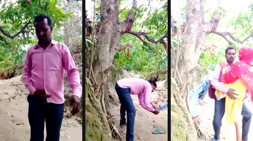 Indian Tarzan style sex with desi Mowgli | Enjoy Indian Tarzan style sex with desi Mowgli video. These daring desi lovers resorted to an open space to enjoy an adventurous sex session.