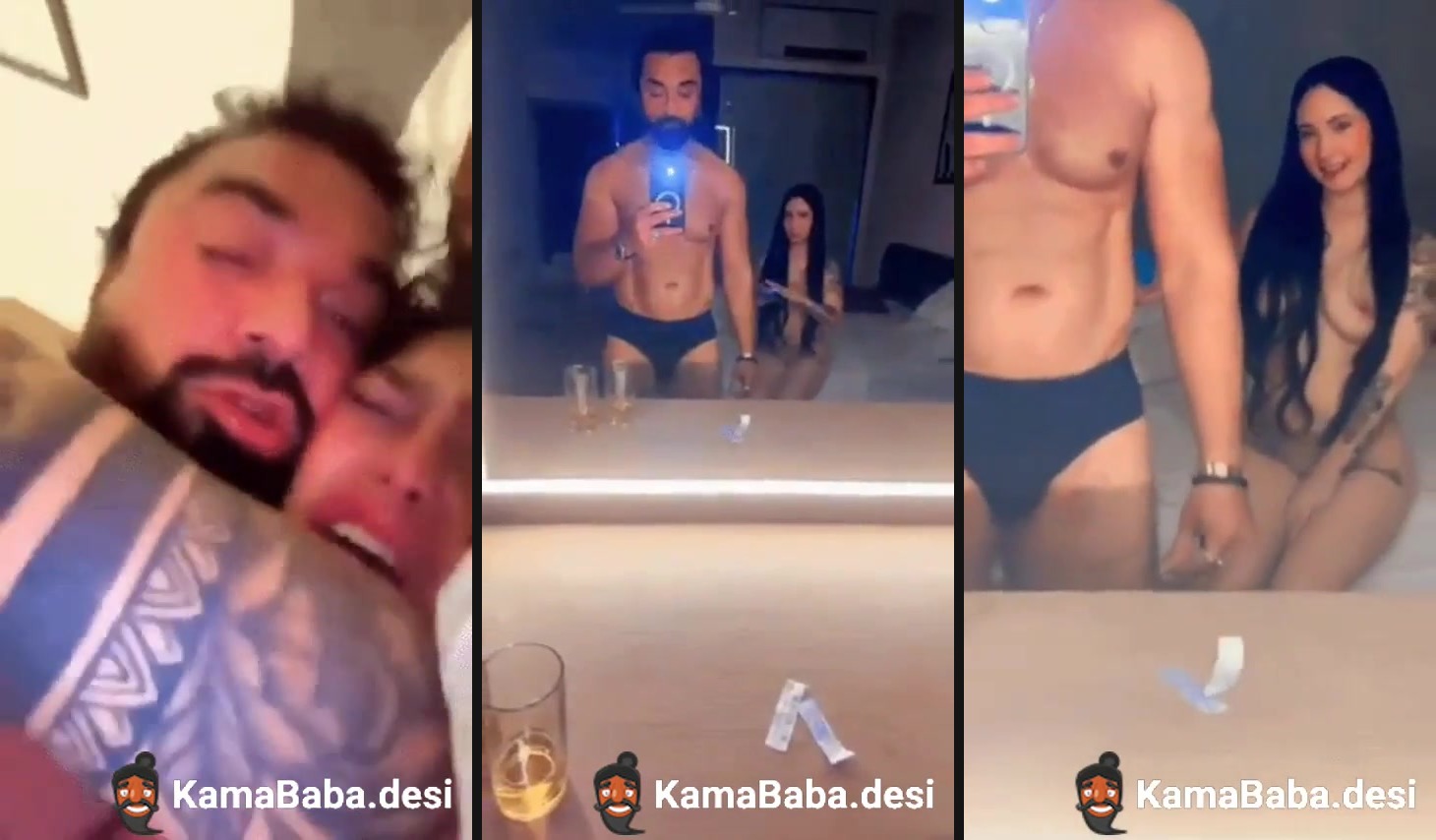 Indian actor Azaz's viral MMS with a nude foreign girl