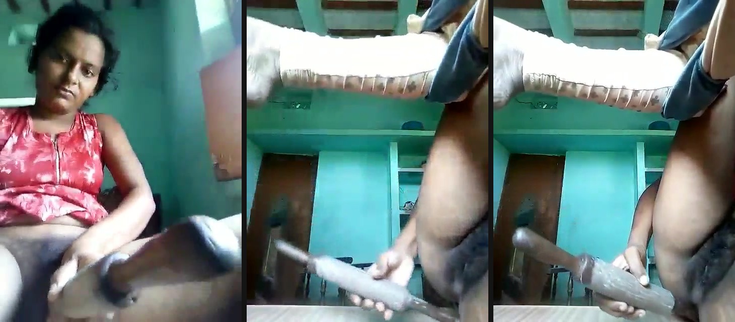 Indian anal masturbation video | Enjoy this unique Indian anal masturbation video exclusively in sinhalahub. This sexy figured Indian slutty girl uses a chapatti roller to enjoy the pleasure of penetration in ass. - HD Video