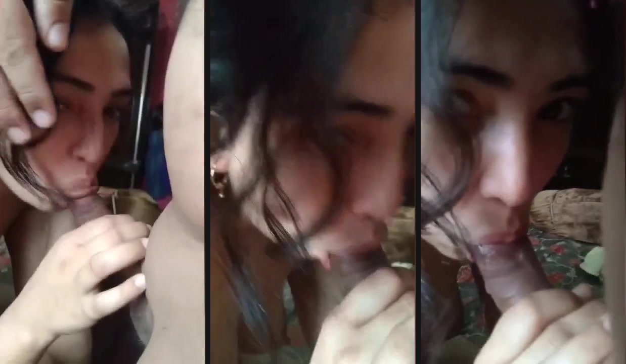 Indian leaked MMS of a girl drinking her lover's cum