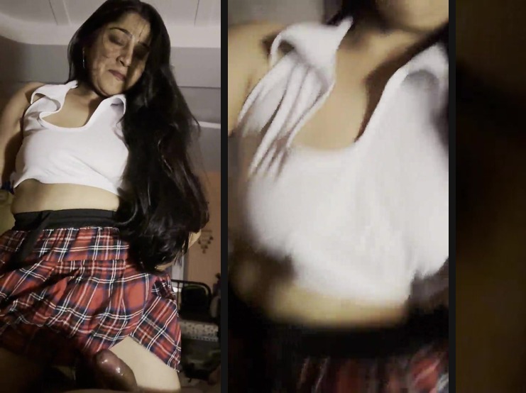 Indian milf roleplays a college girl in Punjabi bf - Full HD Video