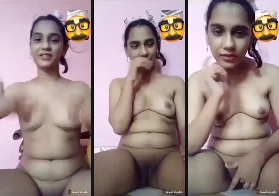 Indian nude girl on a video call fingering pussy - Free Watch Online