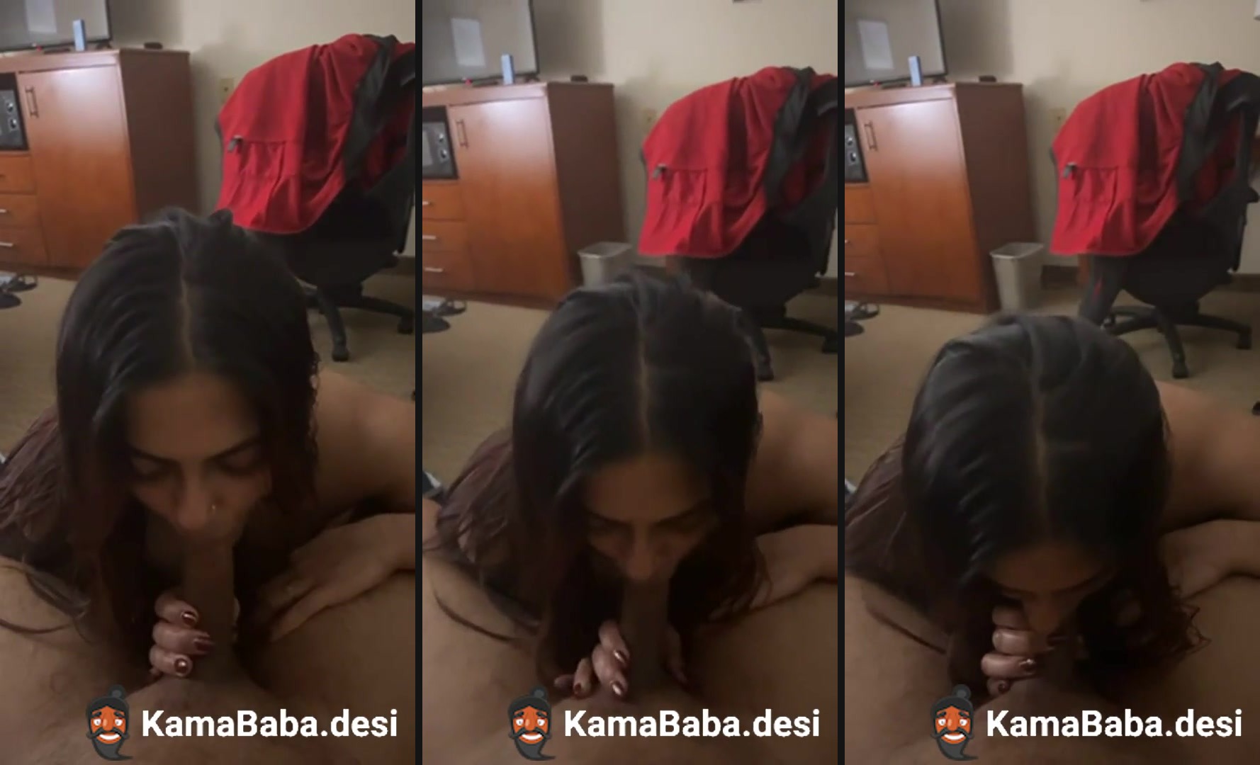 An Indian origin babe gives an NRI blowjob to her lover - Full HD Video