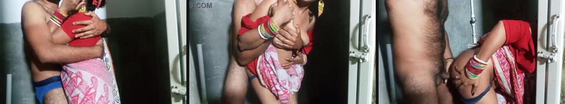 Indian sasur bahu sex video from the bathroom | Nowadays, Indian sasur wants to fuck their bahu. In this sasur bahu sex video, this pervert sasur calls his bahu in the bathroom.