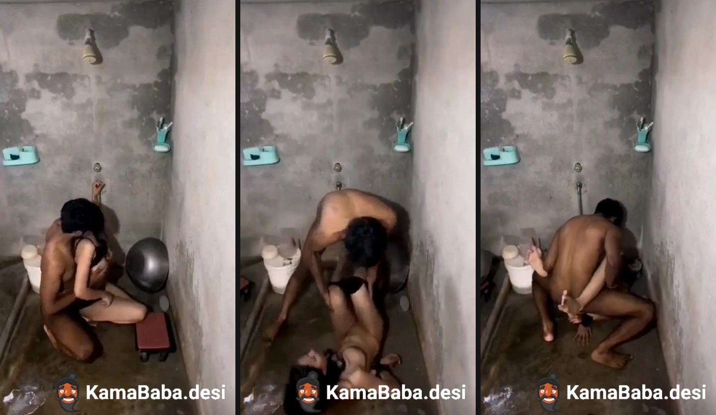 Indian sex MMS of a guy fucking his GF in the bathroom - Sri Lankan HD Video