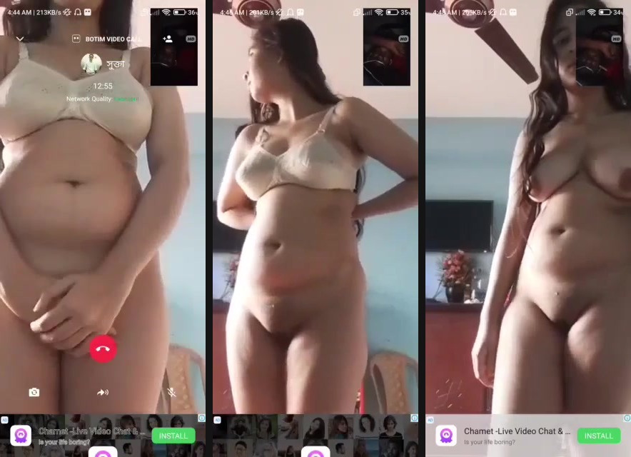 Kolkata girl strips naked during video call sex with BF - Free Watch Online