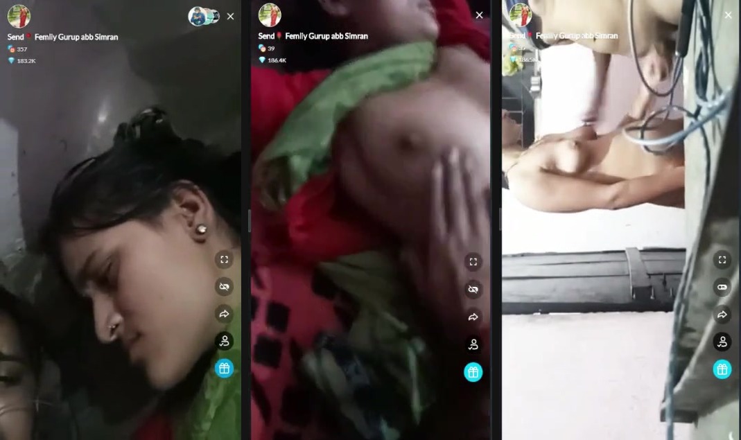 Livecam fuck video of Dehati desi couple | Livecam fuck video of Dehati desi couple is shared here. Kissing and romancing on video call; this couple gathered the pace for having more fun.