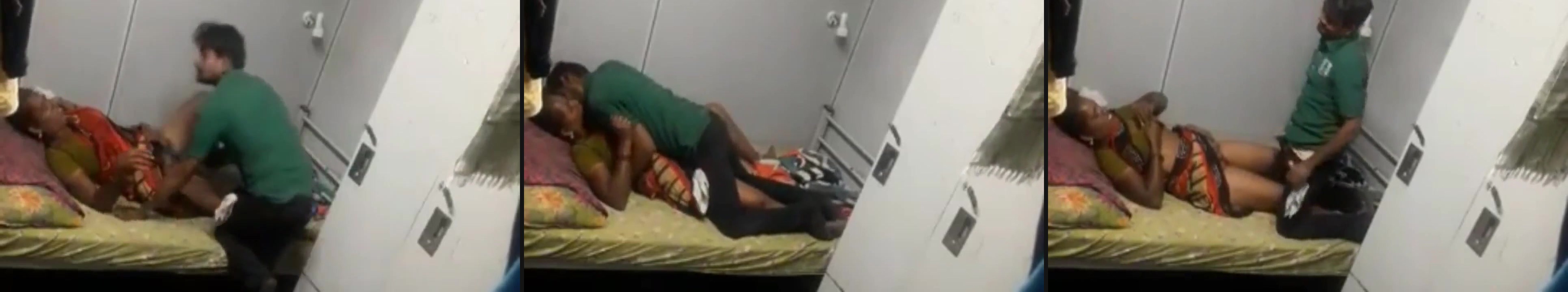 Maid licked and fucked by crazy guy | During the lockdown time; his parents could not return home and he got locked up with his local village maid. - Free Watch Online