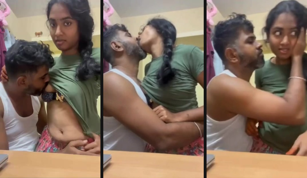 Man sucks his brother's wife's boobs in a Telugu sex video - HD Video