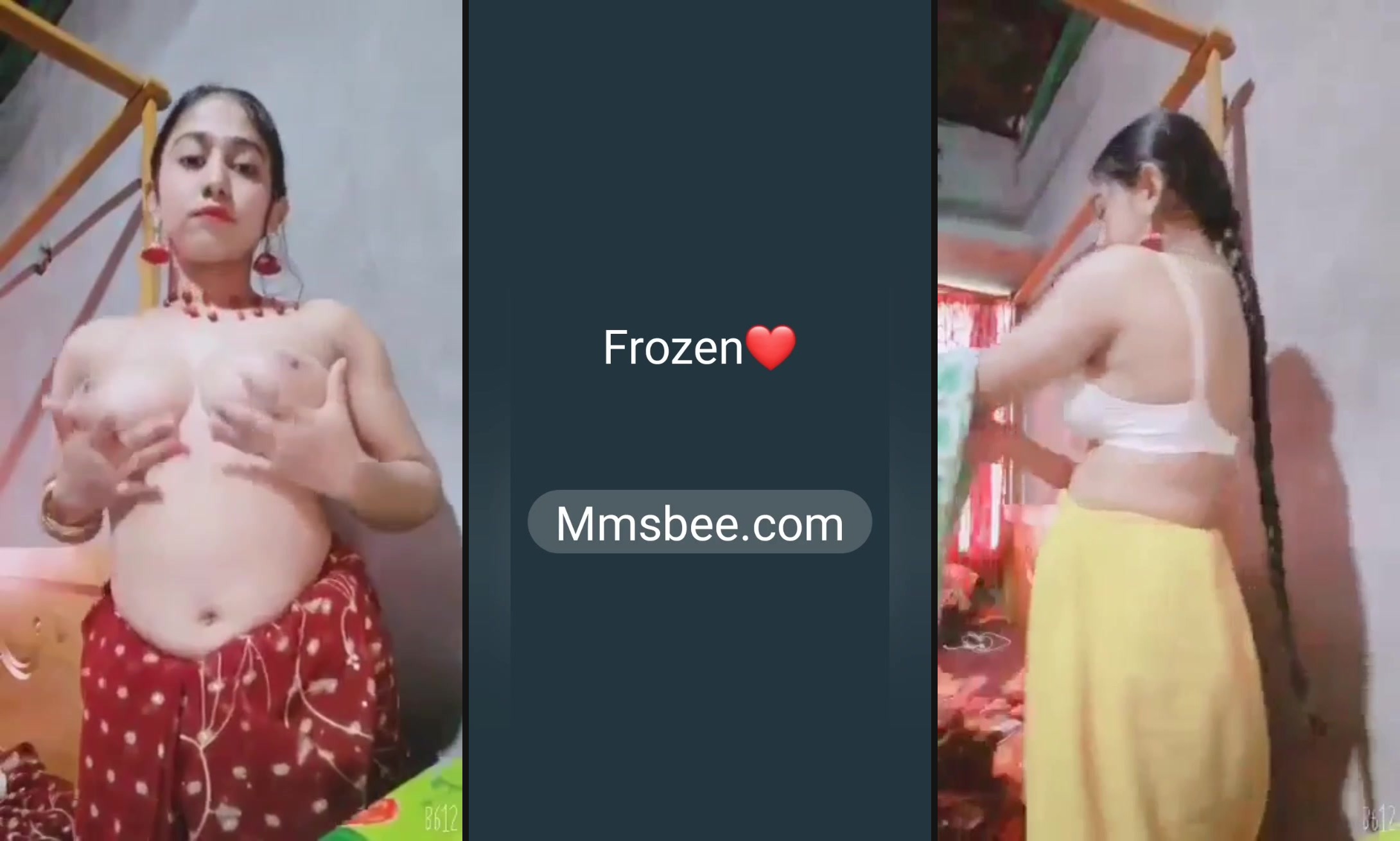 Married Bangladeshi beauty stripping saree fully nude | Video of newly Married Bangladeshi beauty stripping saree is shared here. Standing in front of the camera; she strips herself fully for her old lover guy whom she has never shown her figure to.