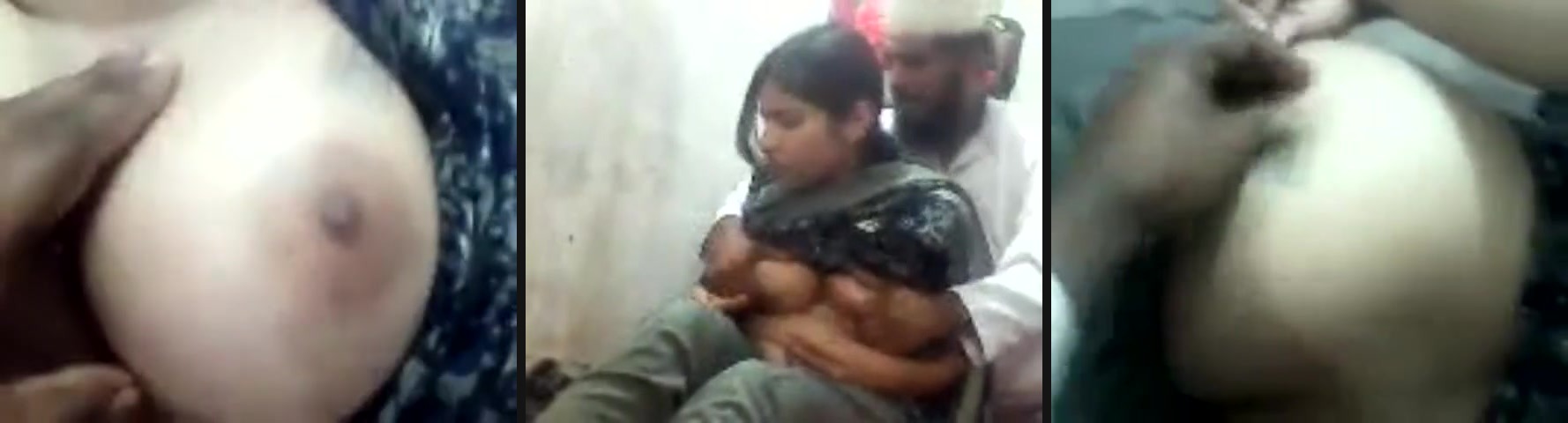 Maulavi and a hijabi lady's halala in Pakistani xxx MMS