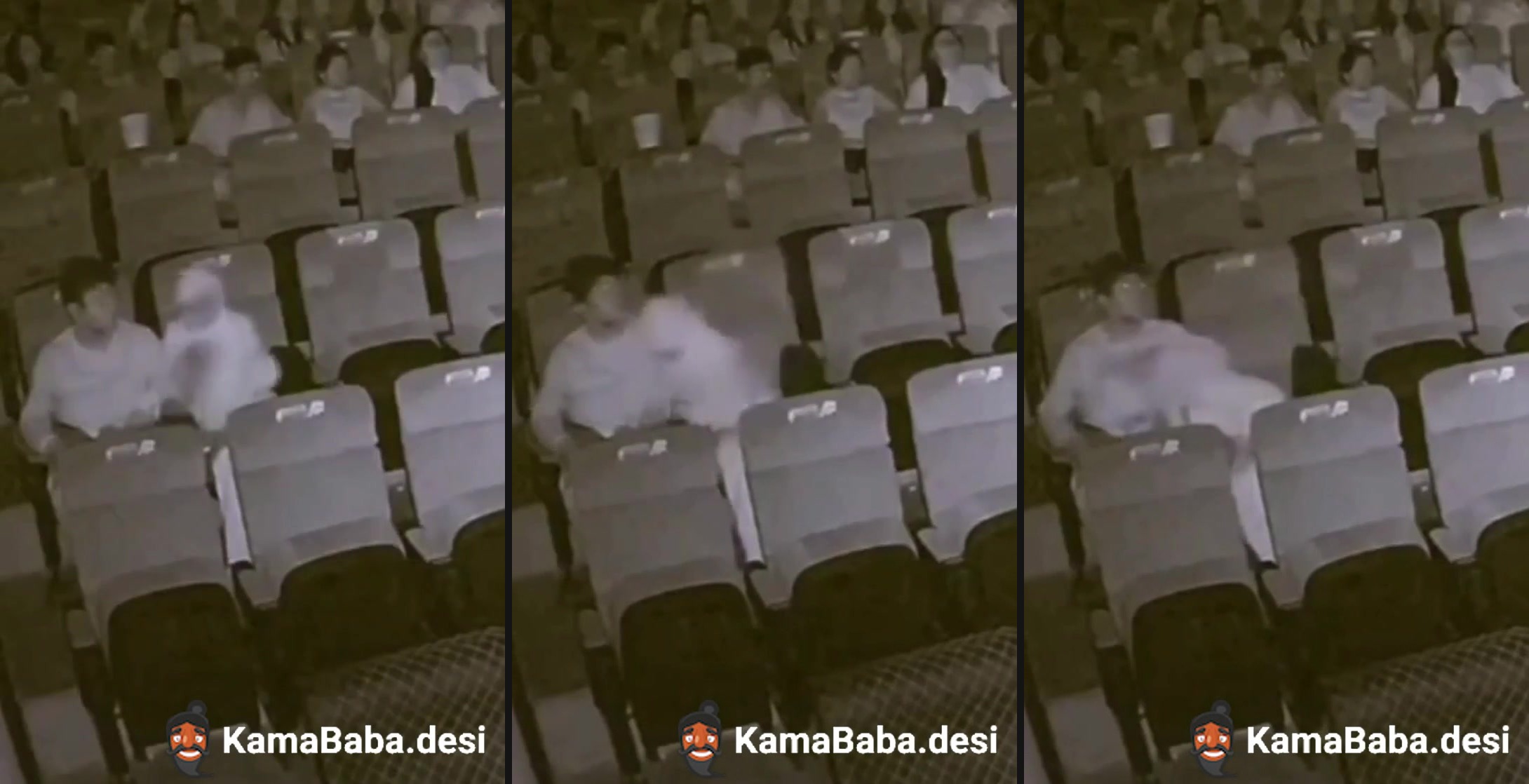 Muslim girl's Blowjob MMS from a theatre on Eid