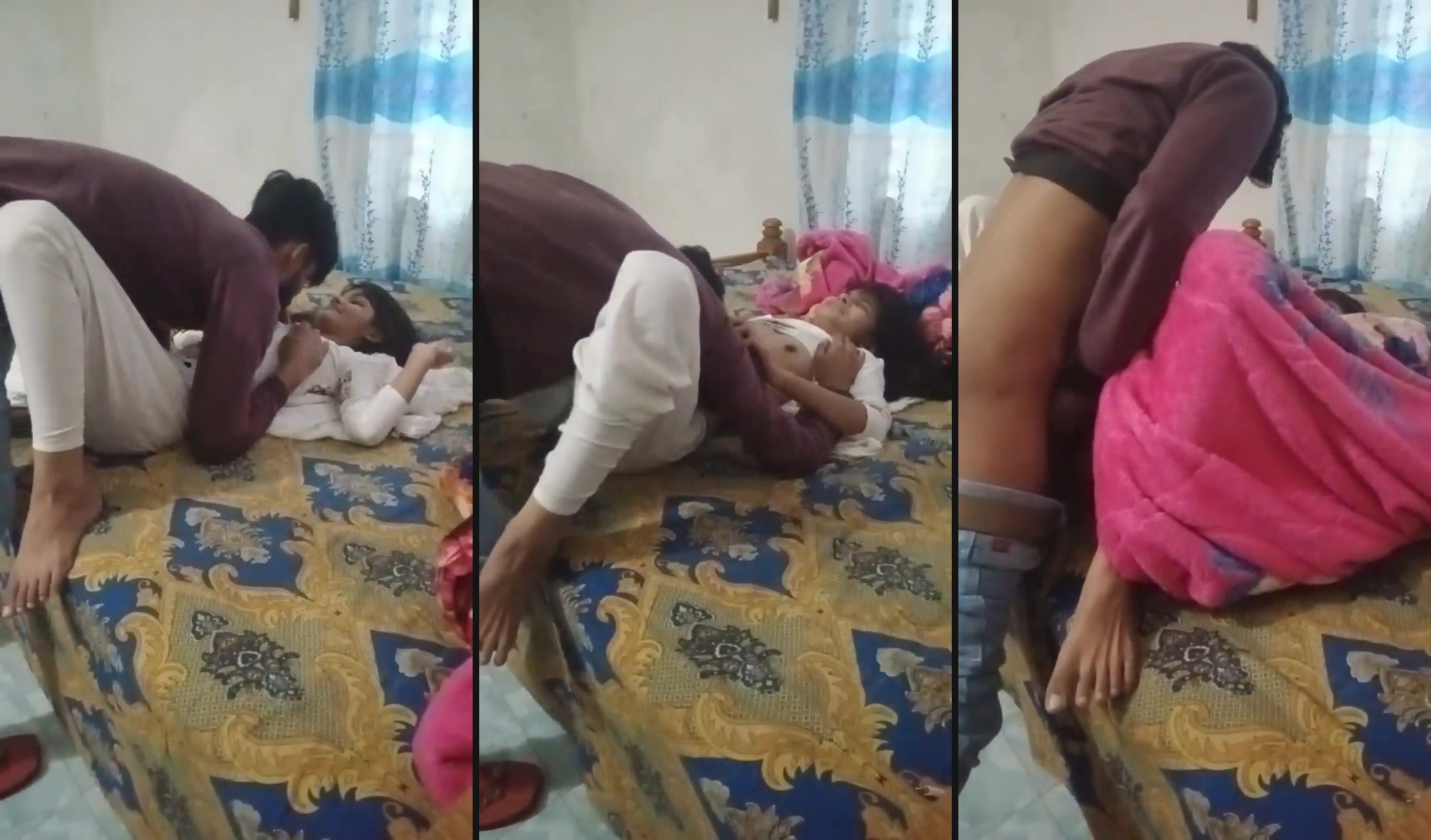 Muslim guy fucks his Sali and records their Pakistani porn