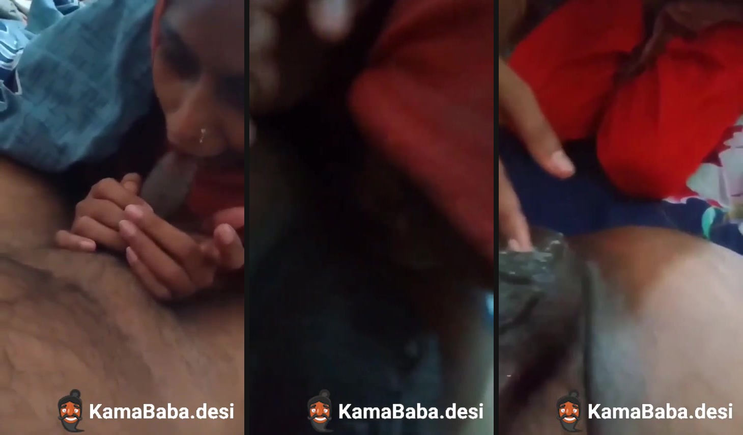 Muslim lady eats her husband's asshole in desi porn